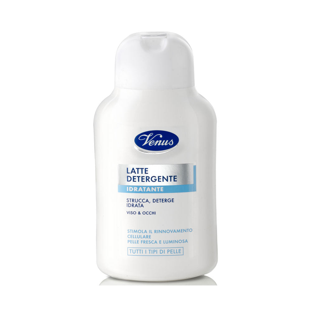 VENUS - LATTE DETERGENTE IDRATANTE VISO E OCCHI TUTTI I TIPI DI PELLE - 200 ML