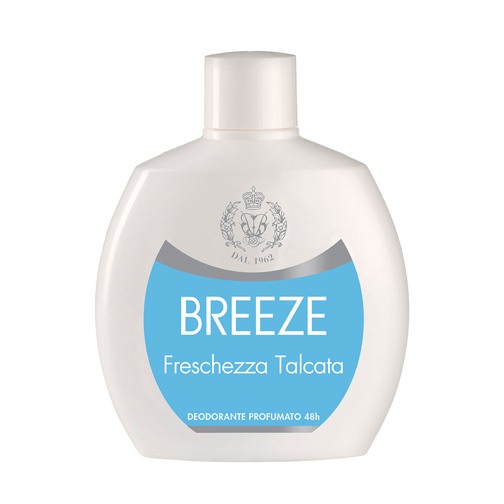 BREEZE - DEODORANTE SQUEEZE 48H FRESCHEZZA TALCATA 100ml