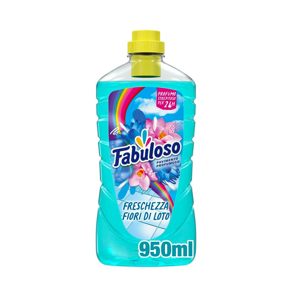 FABULOSO - DETERGENTE PAVIMENTI LIQUIDO FRESCHEZZA FIORI DI LOTO 950ml