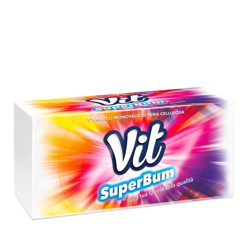 VIT - SUPERBUM TOVAGLIOLI MONOUSO - FORMATO SUPER - PER USO DOMESTICO