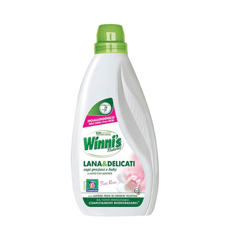 WINNI'S DETERSIVO LAVATRICE LIQUIDO - LANA E DELICATI - 750 ML