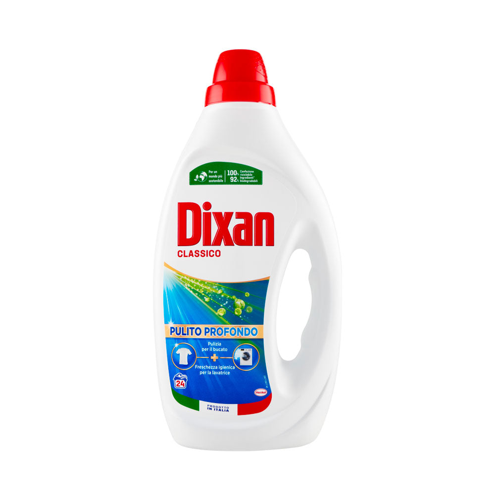 DIXAN - DETERSIVO LAVATRICE LIQUIDO CLASSICO 24 lavaggi
