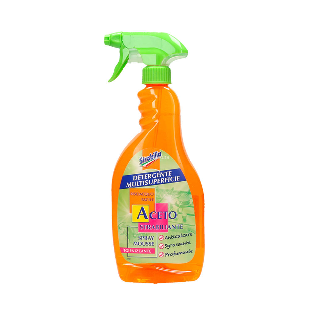 STRABILIA - DETERGENTE MULTISUPERFICIE MOUSSE SPRAY ACETO - 750ML