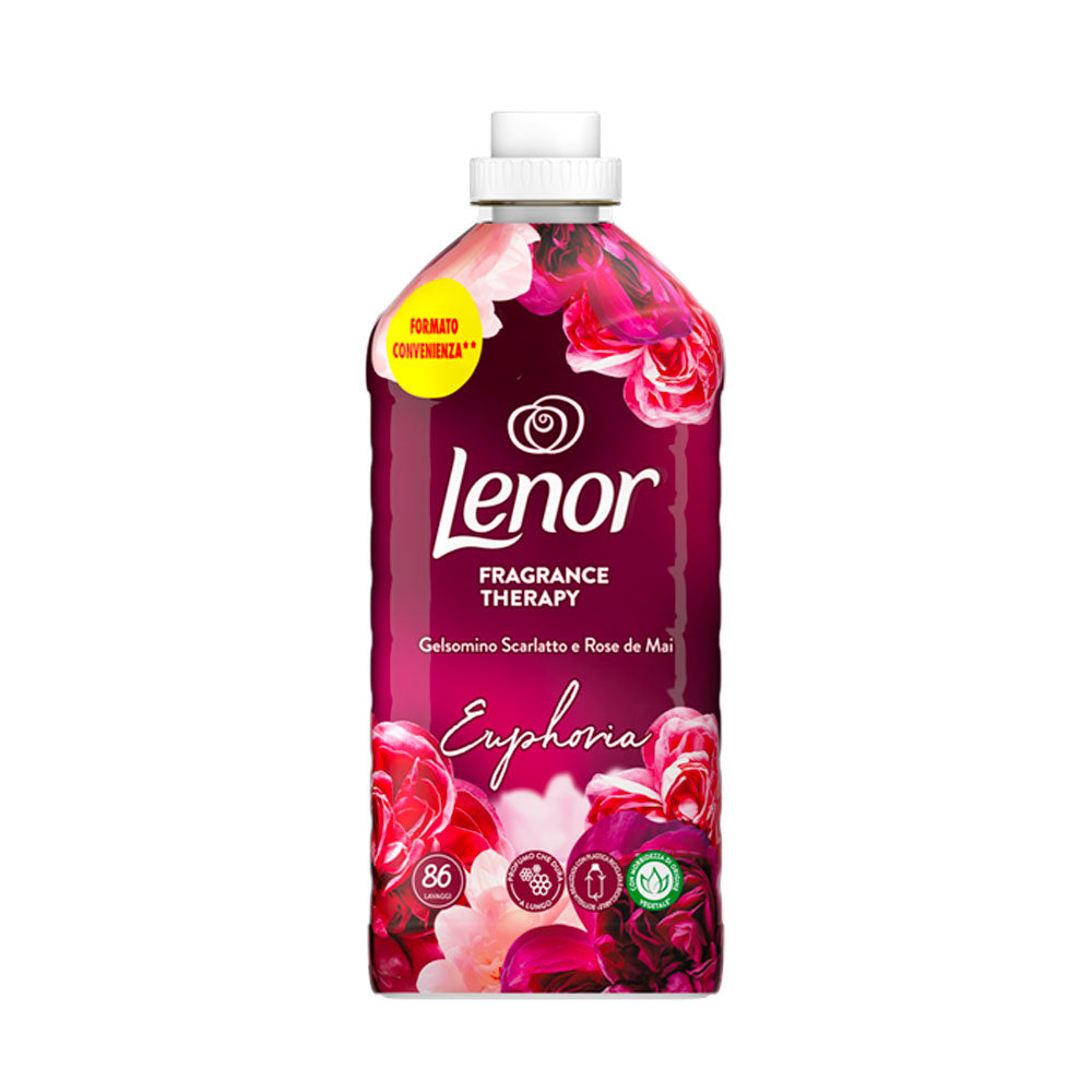 LENOR - AMMORBIDENTE CONCENTRATO EUPHORIA GELSOMINO SCARLATTO E ROSE DE MAI - 86 LAVAGGI