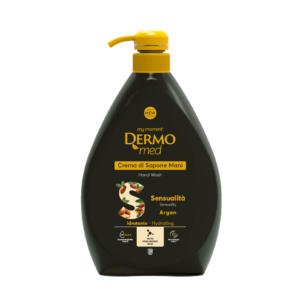 DERMOMED - CREMA DI SAPONE LIQUIDO MANI SENSUALITA' ALL'ARGAN 1L