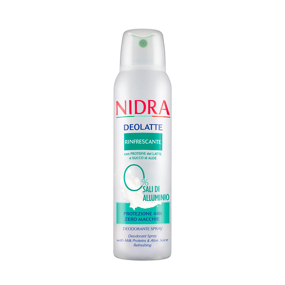 NIDRA - DEODORANTE SPRAY DEOLATTE RINFRESCANTE - 150ML