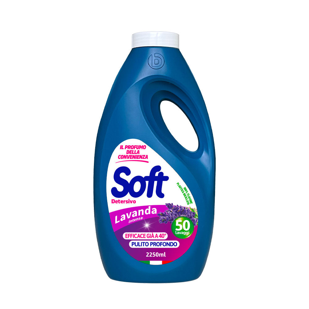 SOFT - DETERSIVO LIQUIDO LAVATRICE LAVANDA INTENSA - 50 LAVAGGI