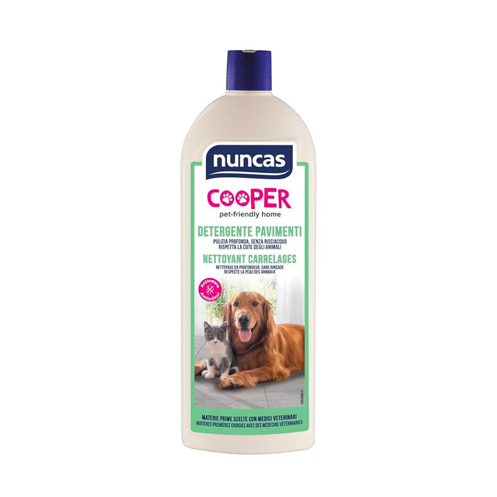 NUNCAS - COOPER DETERSIVO PAVIMENTO A CONTATTO CON GLI ANIMALI - 1L