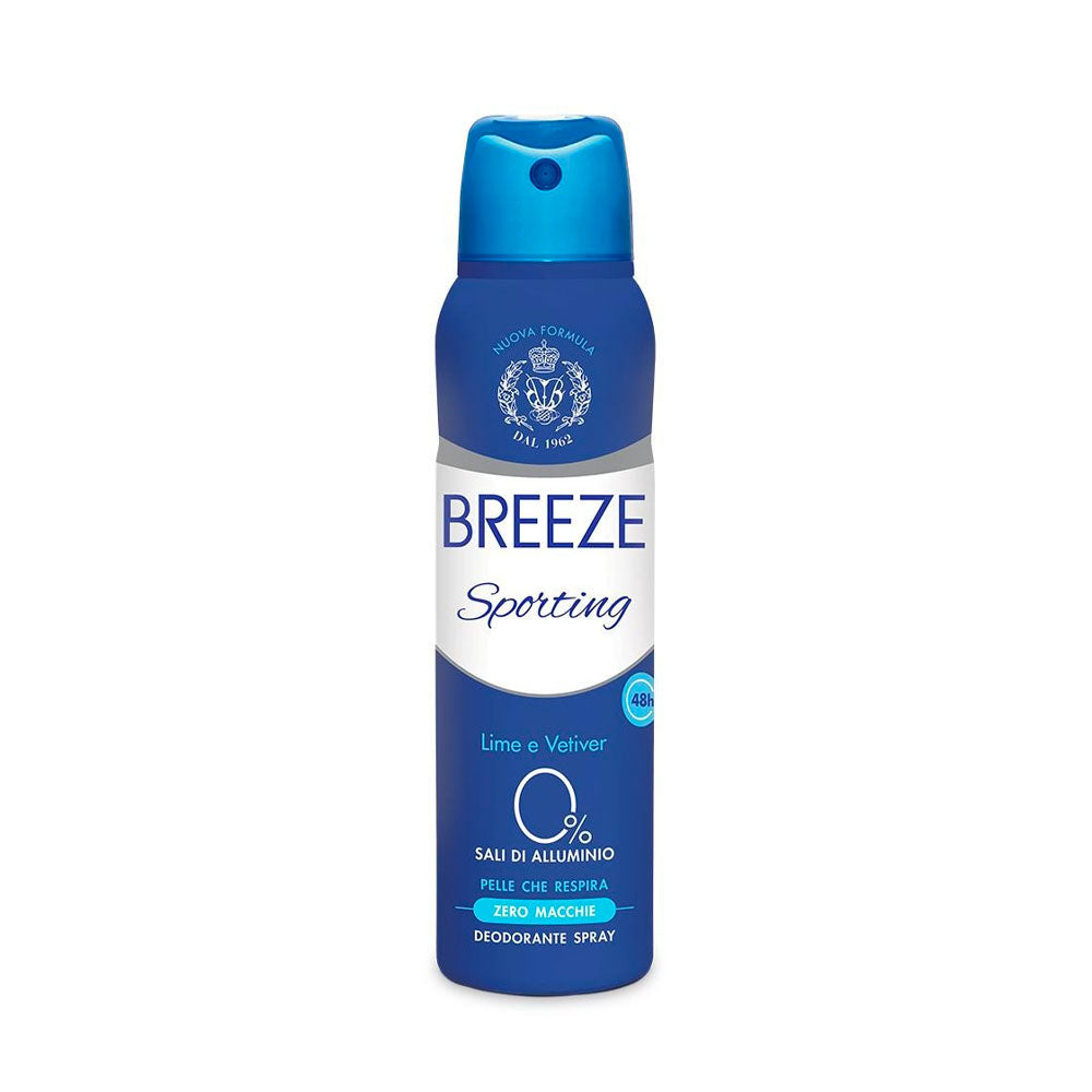 BREEZE - DEODORANTE SPRAY 48H SPORTING 150ml