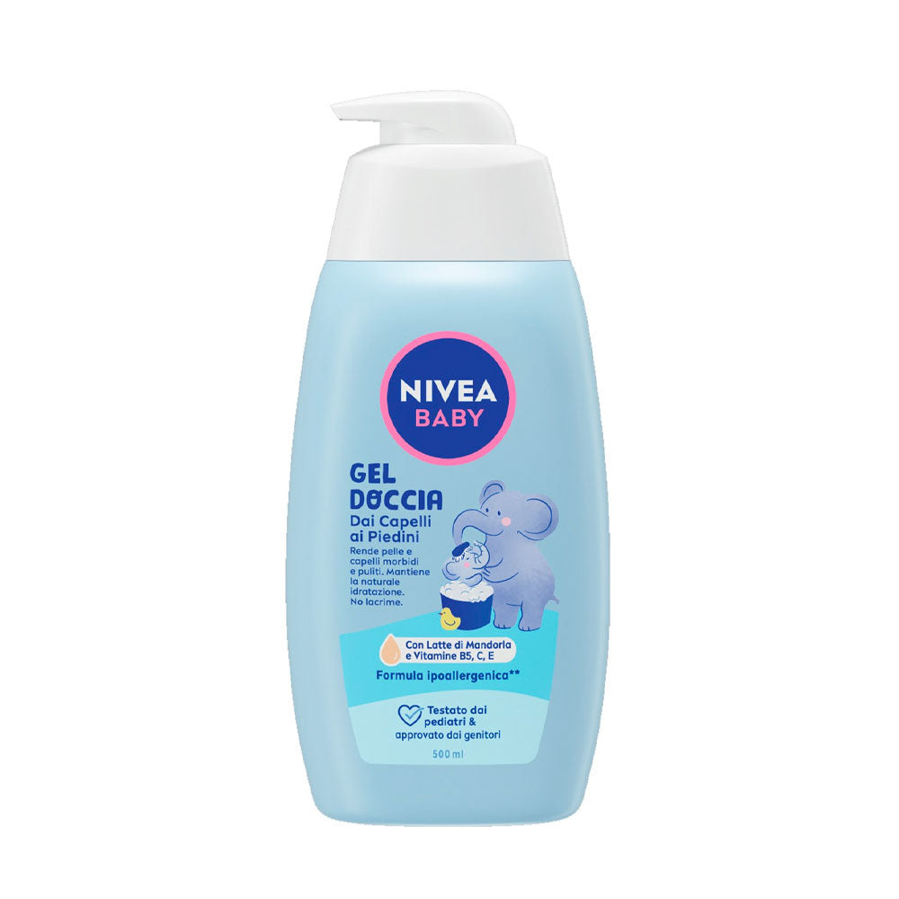 NIVEA - BABY GEL DOCCIA DAI CAPELLI AI PIEDINI - 500ML