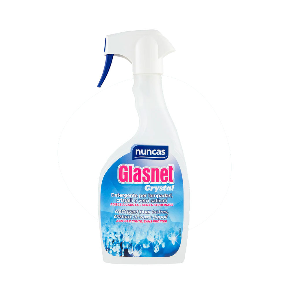 NUNCAS - GLASNET DETERGENTE CRYSTAL LAMPADARI E CRISTALLI - 500ML