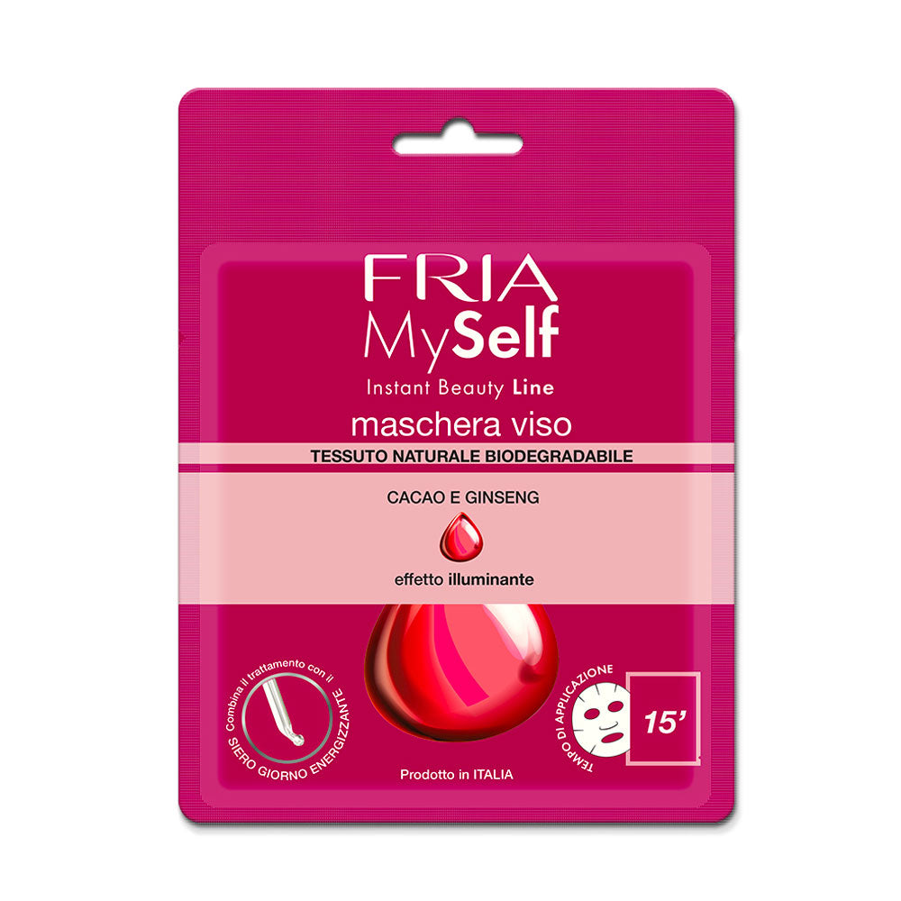 FRIA - MY SELF MASCHERA VISO ILLUMINANTE CACAO E GINSENG