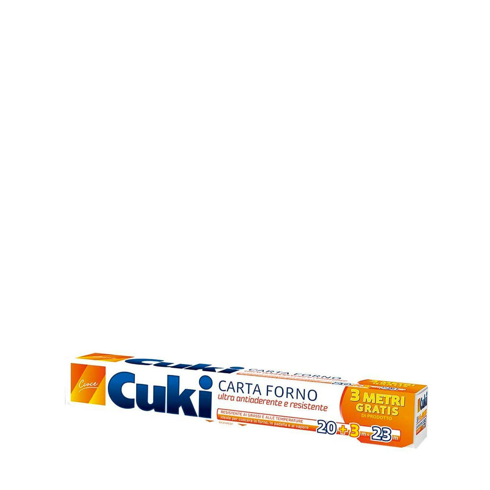CUKI CUOCE CARTA FORNO ROTOLO ULTRA ANTIADERENTE 20m