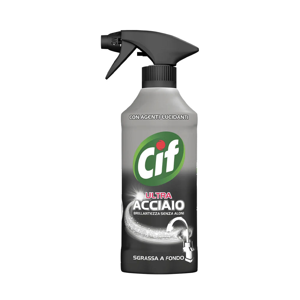 CIF ULTRA ACCIAIO DETERGENTE PER ACCIAIO SPRAY - 500ml