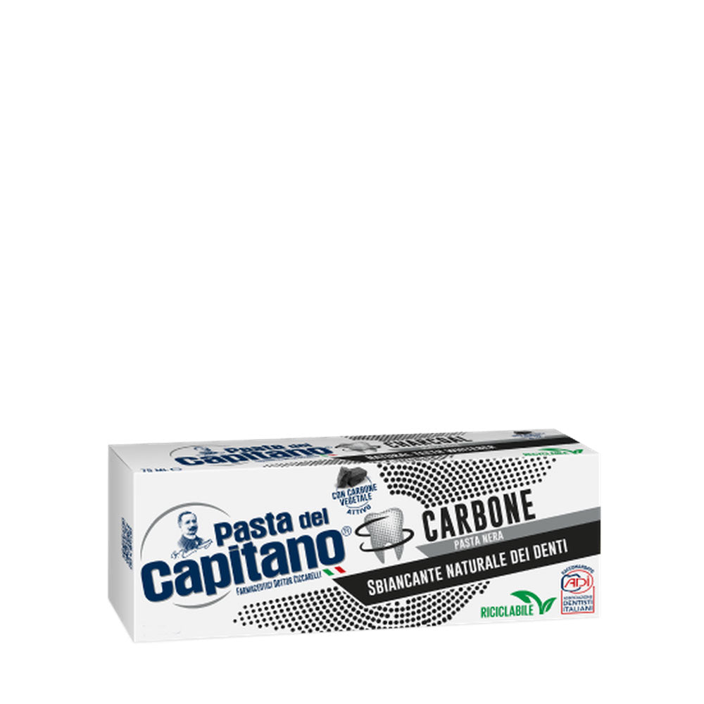 PASTA DEL CAPITANO - DENTIFRICIO CARBONE VEGETALE ATTIVO - 100ML