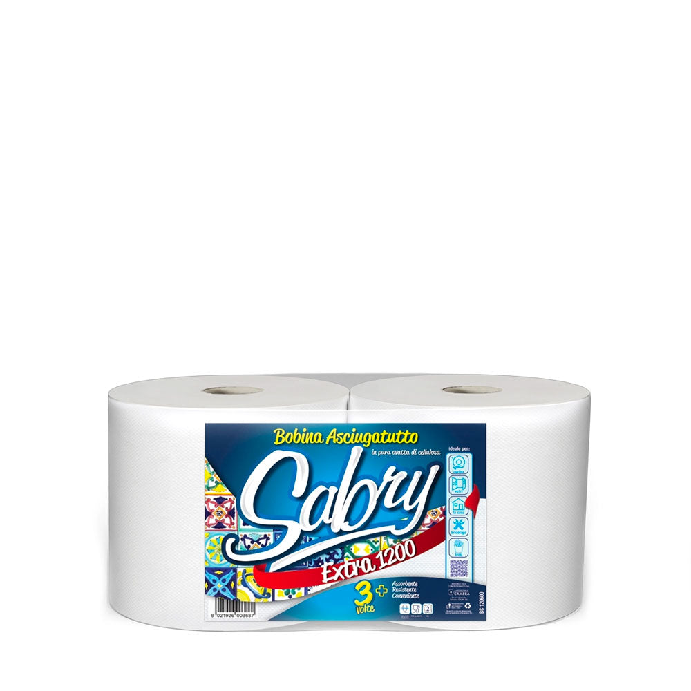 SABRY - EXTRA 1200 BOBINA ASCIUGATUTTO - 2PZ