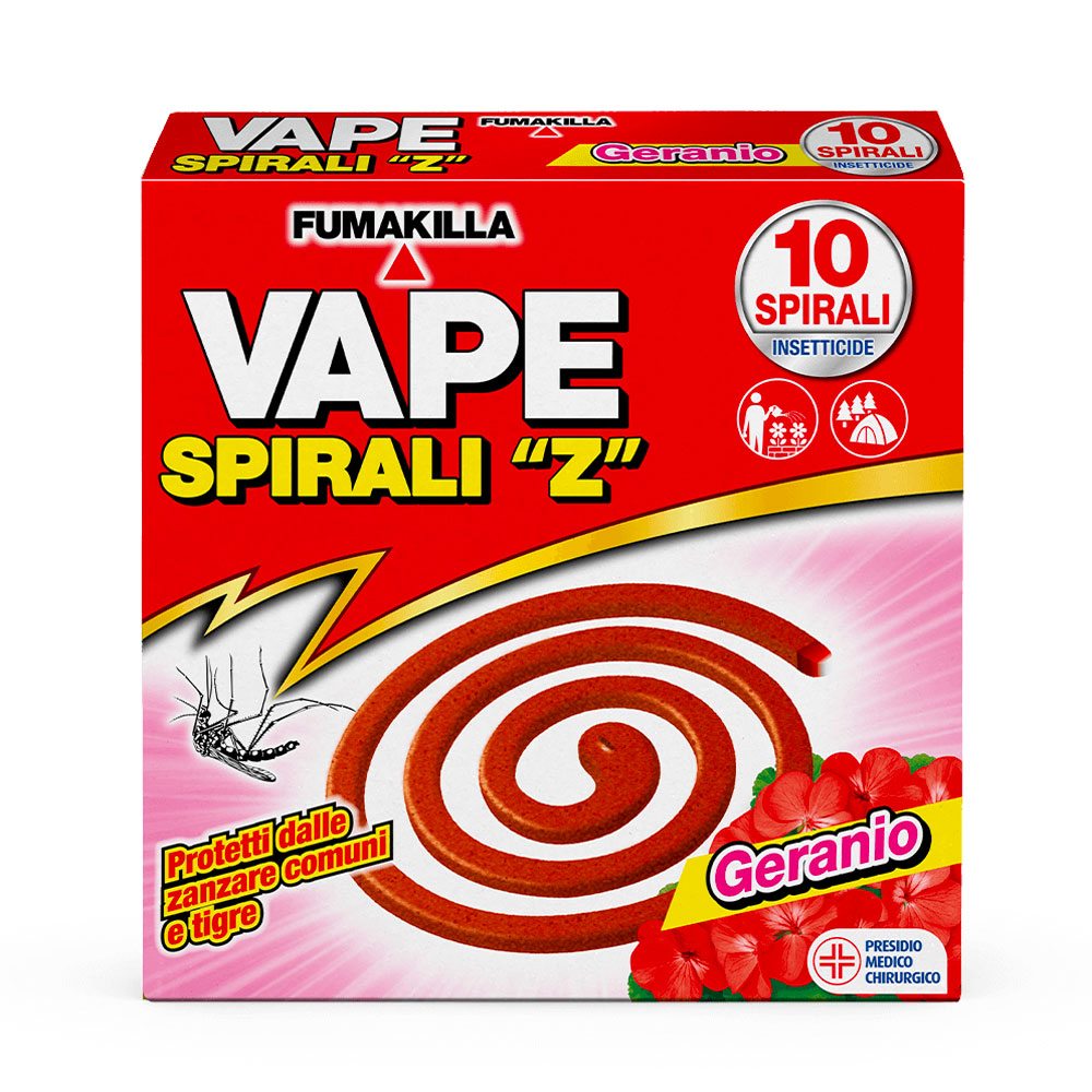 FUMAKILLA - VAPE SPIRALI "Z" INSETTICIDE - 10PZ