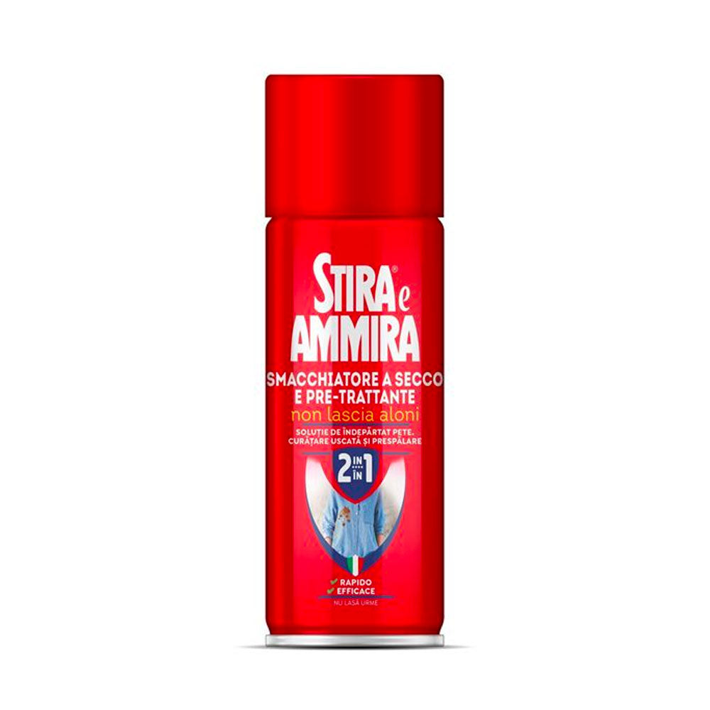 STIRA E AMMIRA - SMACCHIATORE A SECCO E PRE-TRATTANTE SPRAY - 200ML
