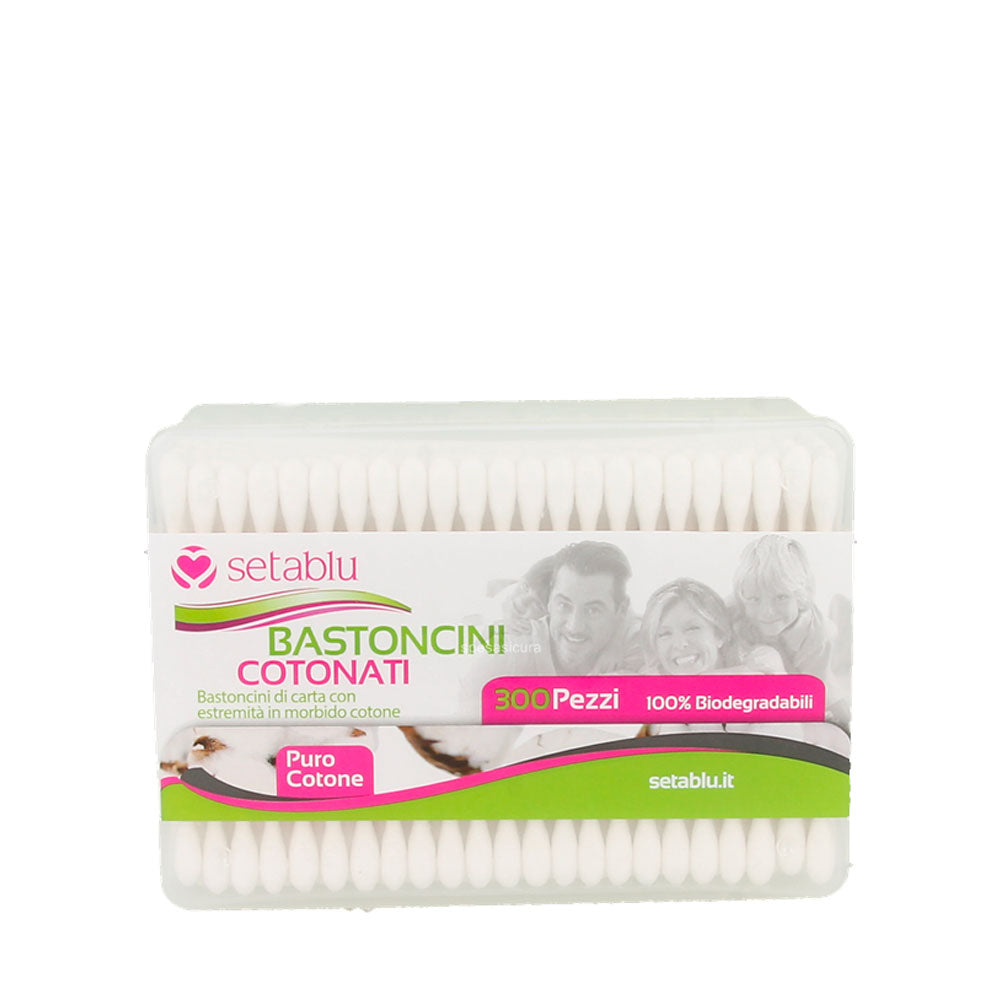 SETABLU - BASTONCINI COTONATI - 300PZ