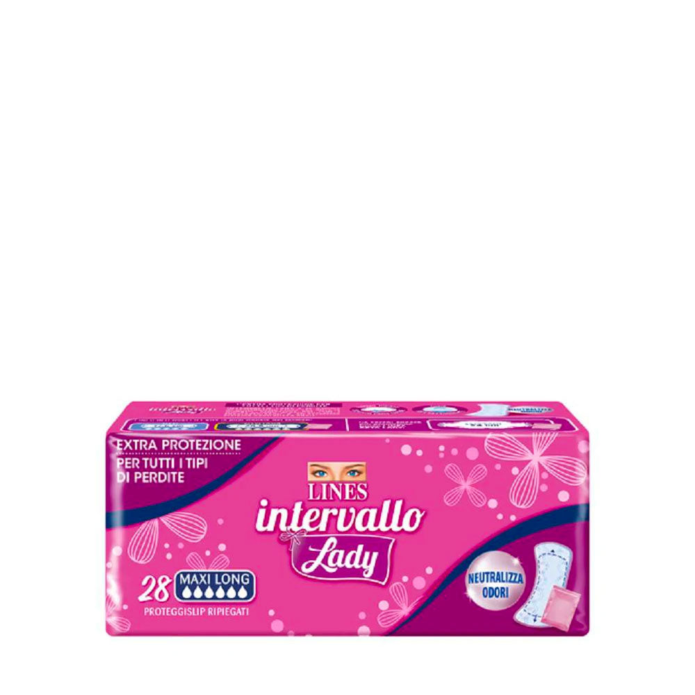 LINES - INTERVALLO LADY ASSORBENTI MAXI LONG - 28PZ