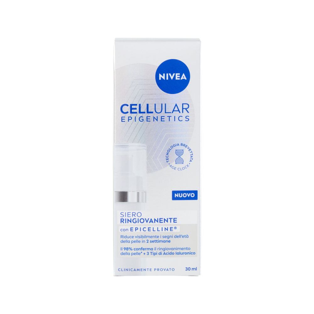 NIVEA VISO CELLULAR EPIGENETICS SIERO RINGIOVANENTE CON EPICELLINE 30 ML