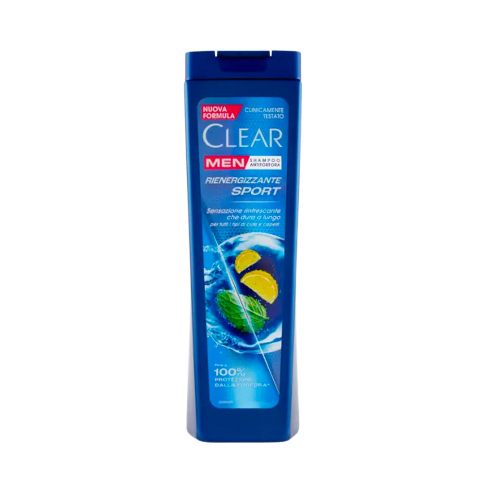 CLEAR MEN SHAMPOO ANTIFORFORA RIENERGIZZANTE SPORT 225ml