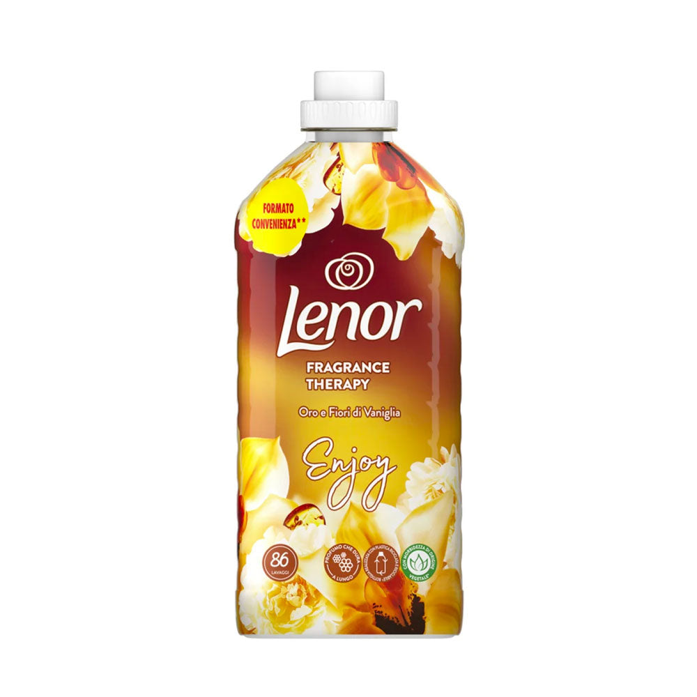 LENOR - AMMORBIDENTE CONCENTRATO ENJOY ORO E FIORI DI VANIGLIA - 86 LAVAGGI