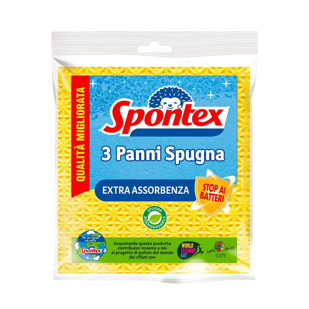 SPONTEX - PANNI SPUGNA - 3PZ