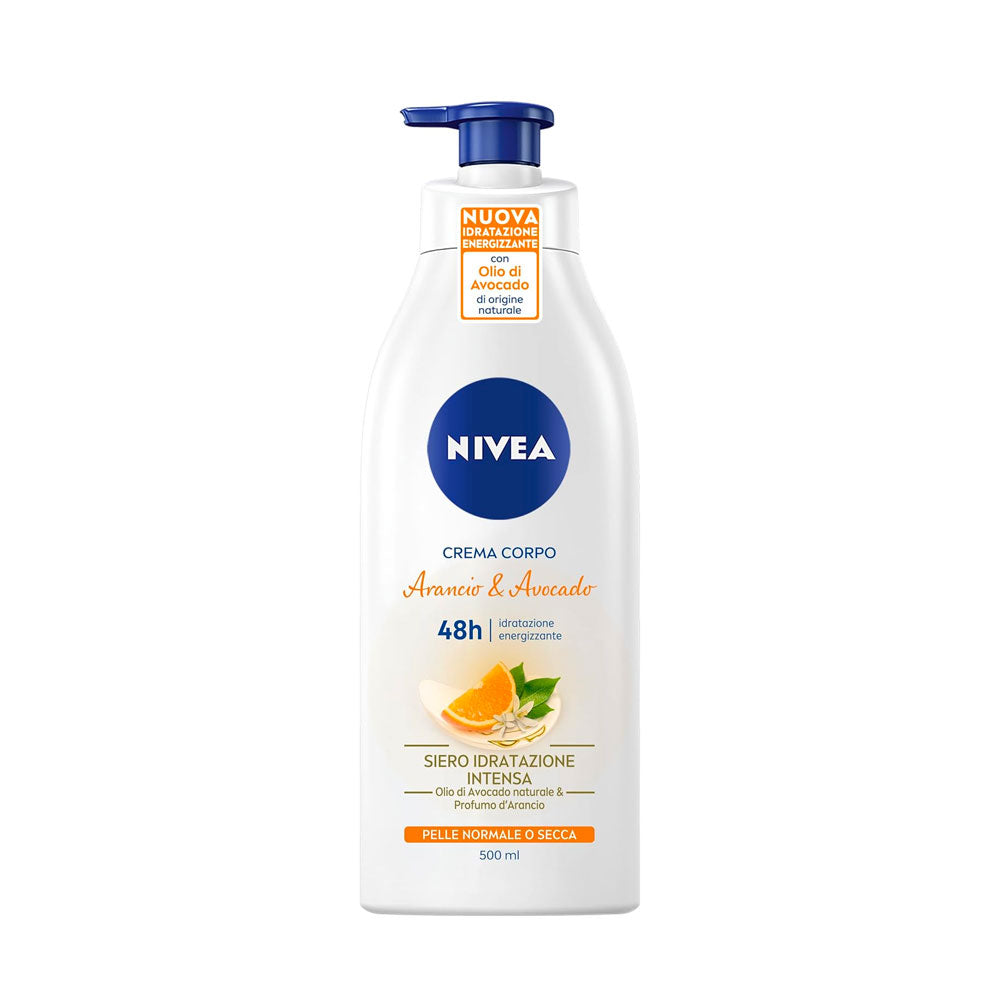 NIVEA - CREMA CORPO ARANCIO E AVOCADO IDRATANTE - 500ML
