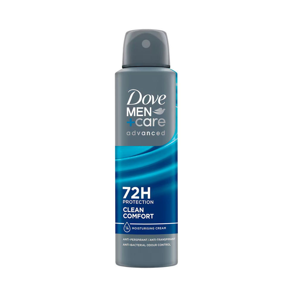 DOVE MEN + CARE DEODORANTE SPRAY 48h CLEAN COMFORT 150ml