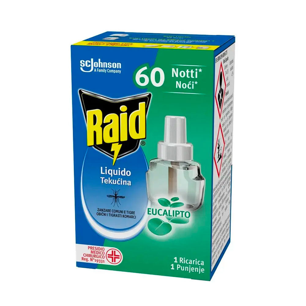 RAID - LIQUIDO RICARICA 60 NOTTI EUCALIPTO