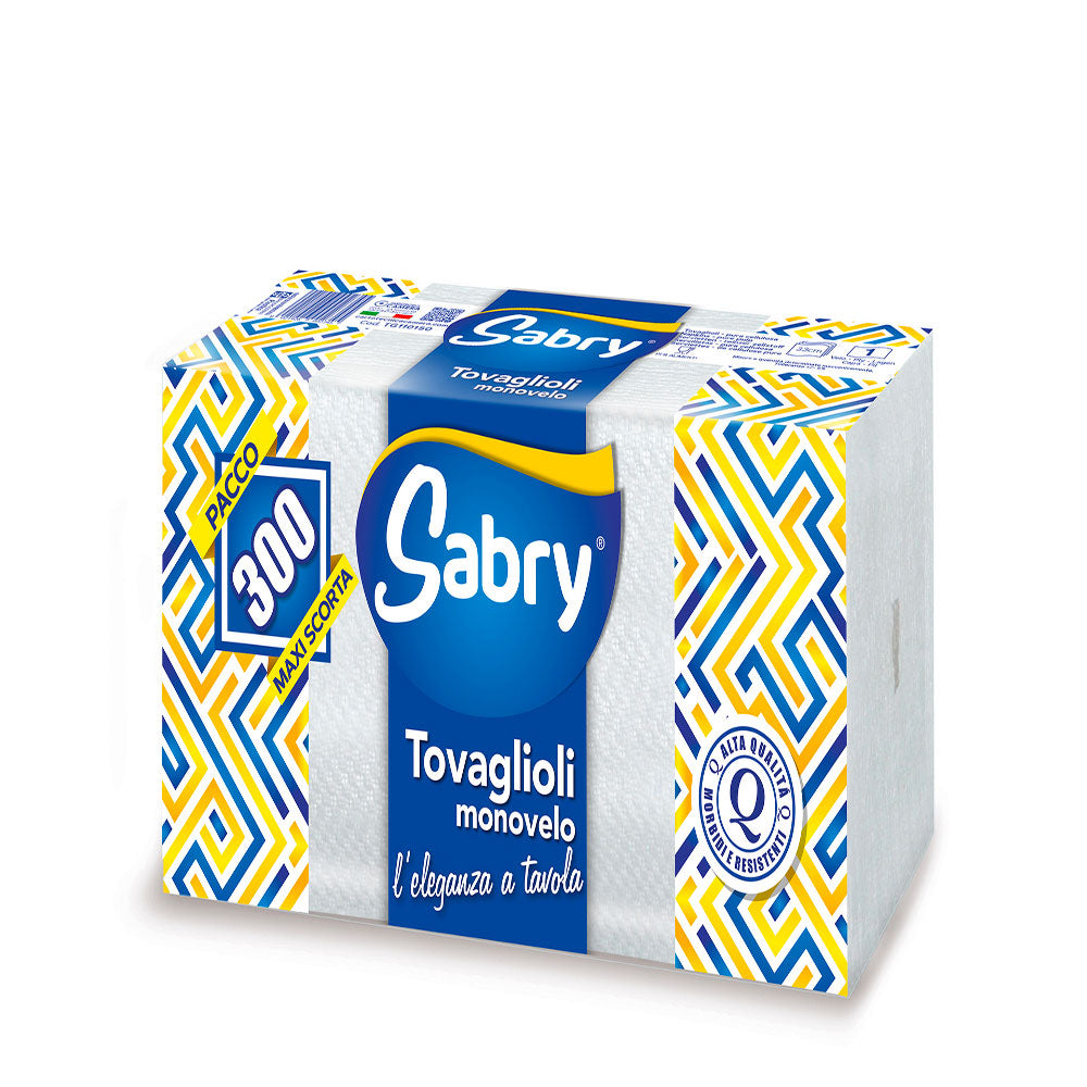 SABRY - TOVAGLIOLI MONOVELO MAXI SCORTA - 300PZ