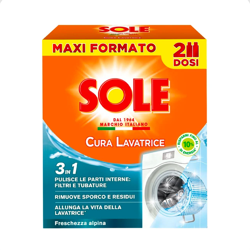 SOLE - CURA LAVATRICE FRESCHEZZA ALPINA - 2PZ