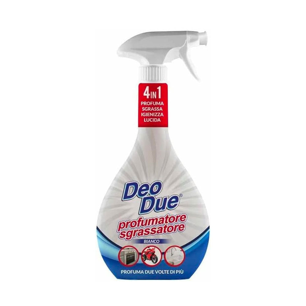 DEO DUE - PROFUMATORE SGRASSATORE SPRAY BIANCO 600ml