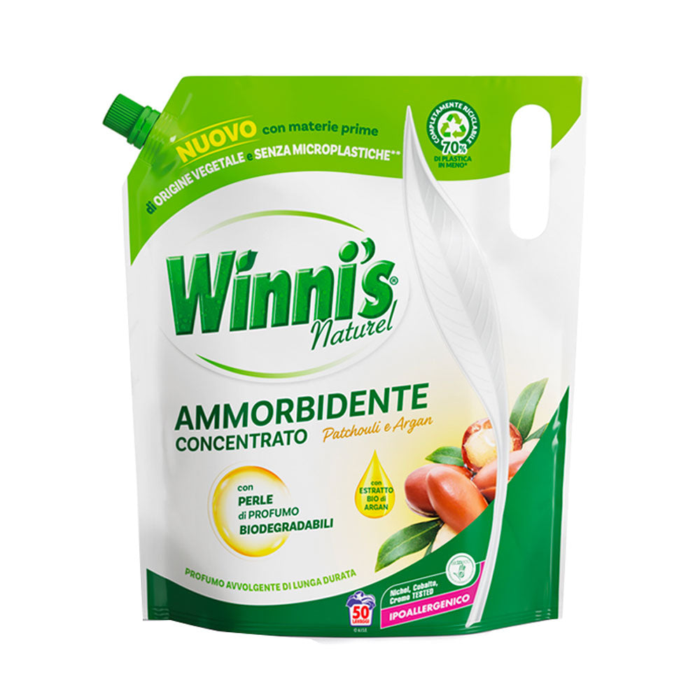 WINNI'S AMMORBIDENTE CONCENTRATO ECO-RICARICA - PATCHOULI E ARGAN - 1250 ML