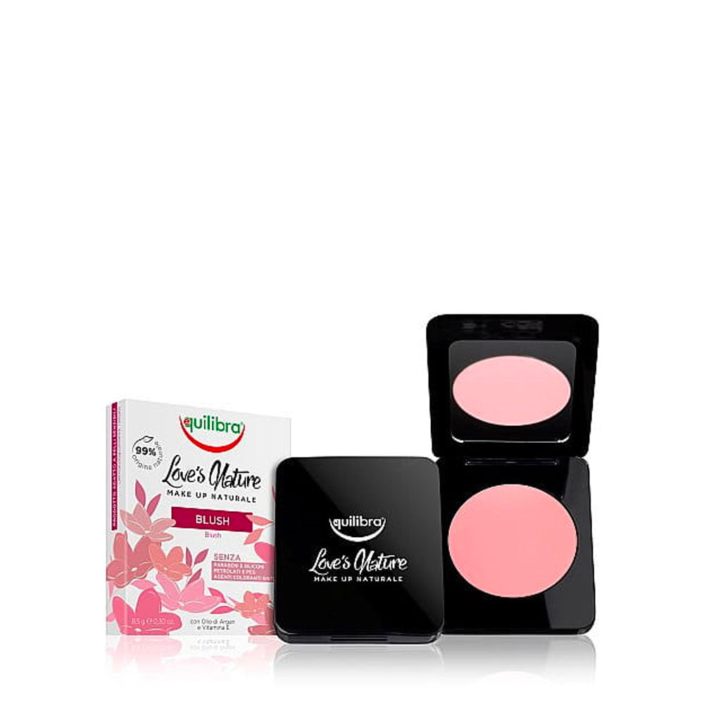 EQUILIBRA - LOVE'S NATURE BLUSH MAKE UP NATURALE ROSA