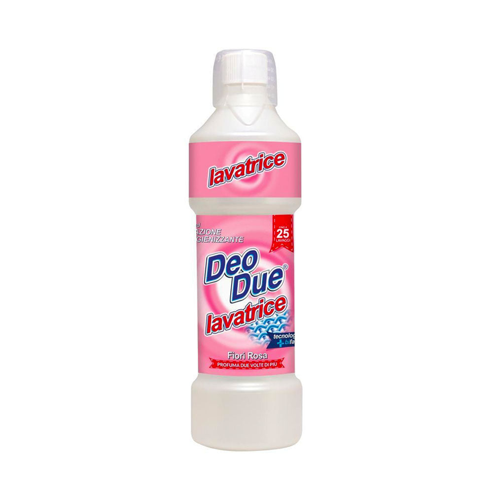 DEO DUE - DETERSIVO LAVATRICE LIQUIDO FIORI ROSA 1l