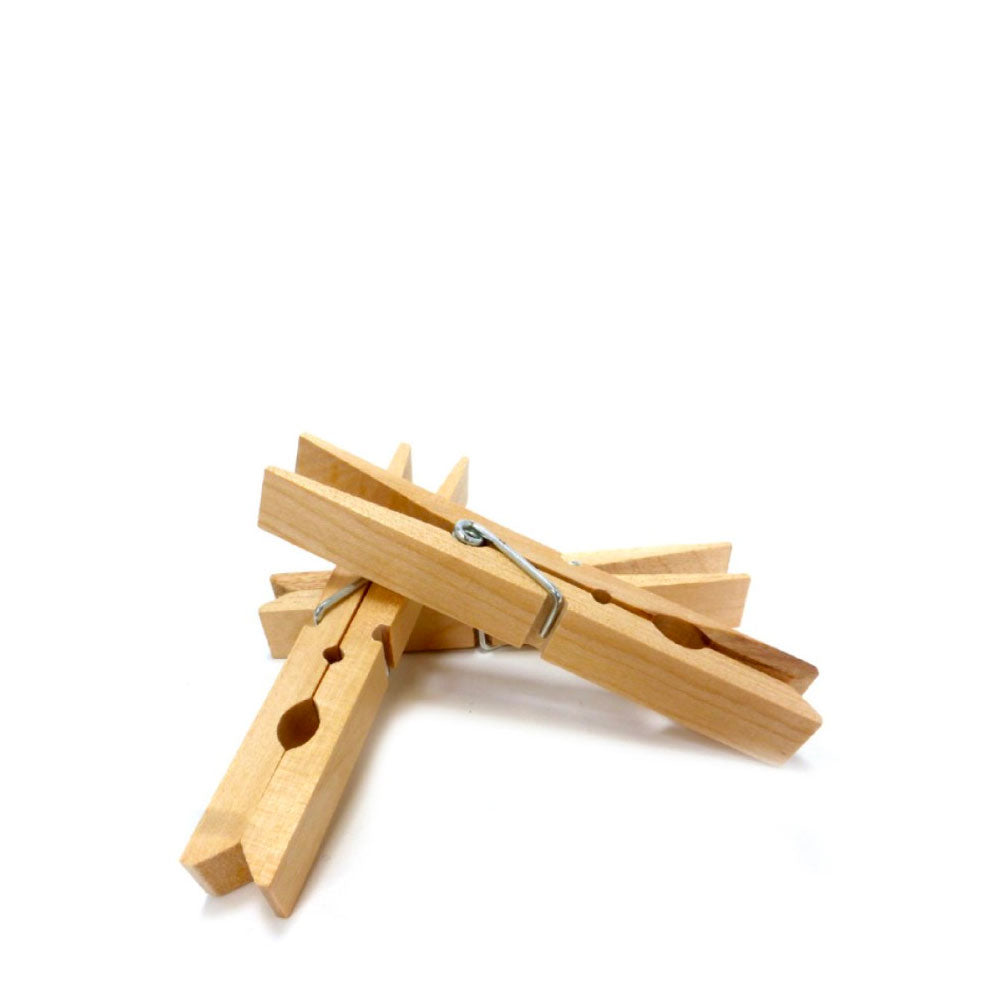 IRGE - PINZE BUCATO LEGNO - 10PZ