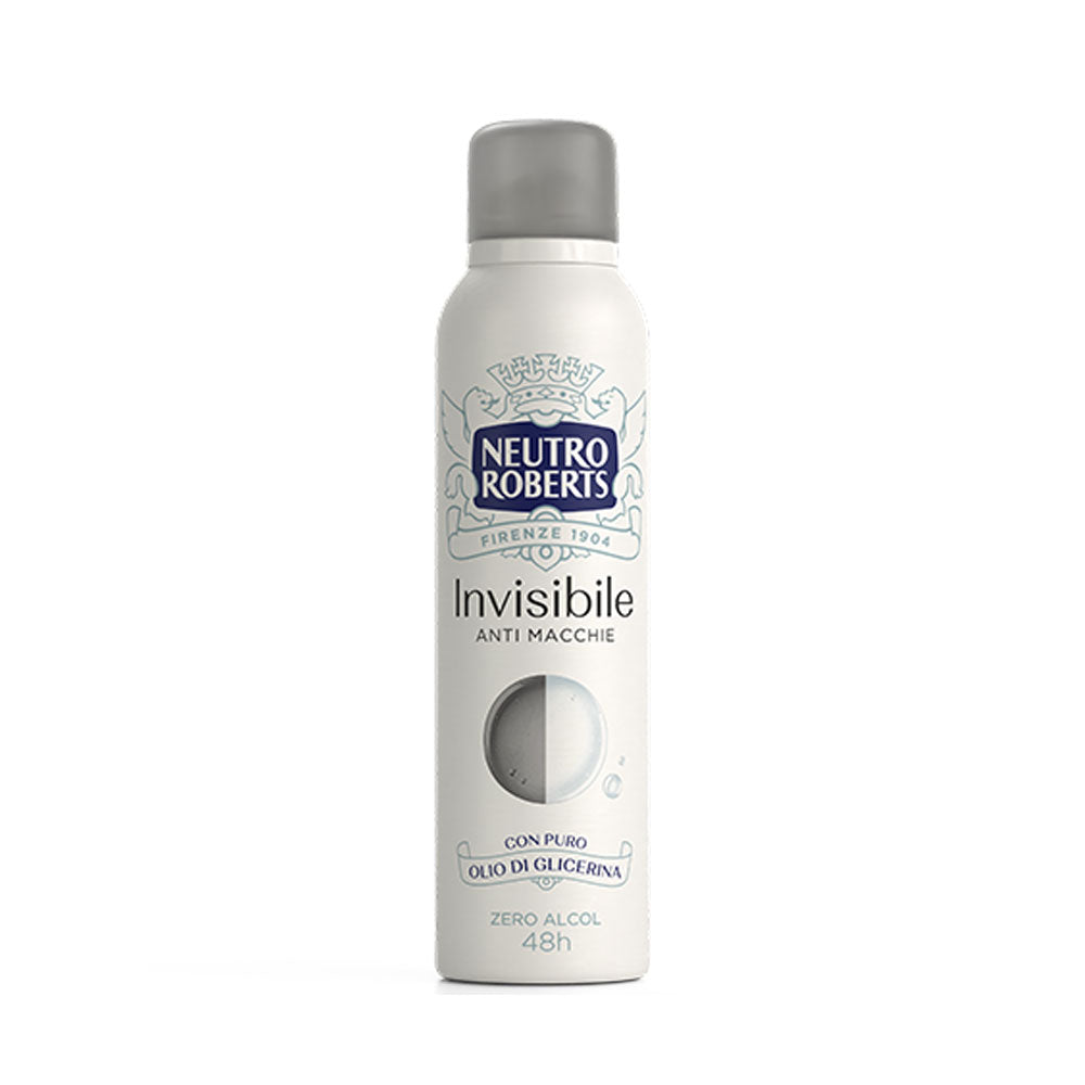 NEUTRO ROBERTS - DEODORANTE SPRAY INVISIBLE ANTI MACCHIE - 150ML