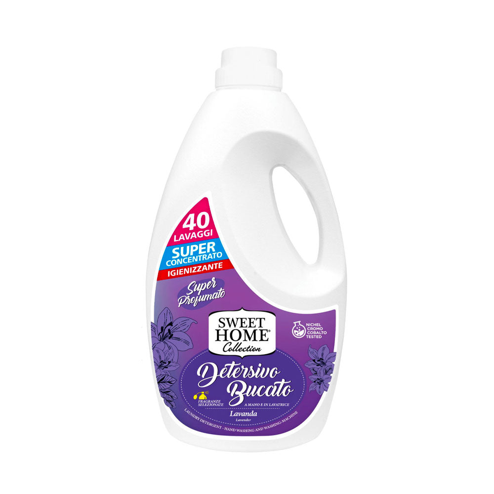SWEET HOME - DETERSIVO LIQUIDIO LAVATRICE LAVANDA - 40 LAVAGGI