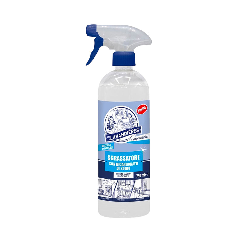 LES LAVANDIERES - SGRASSATORE SPRAY BICARBONATO DI SODIO - 750ML
