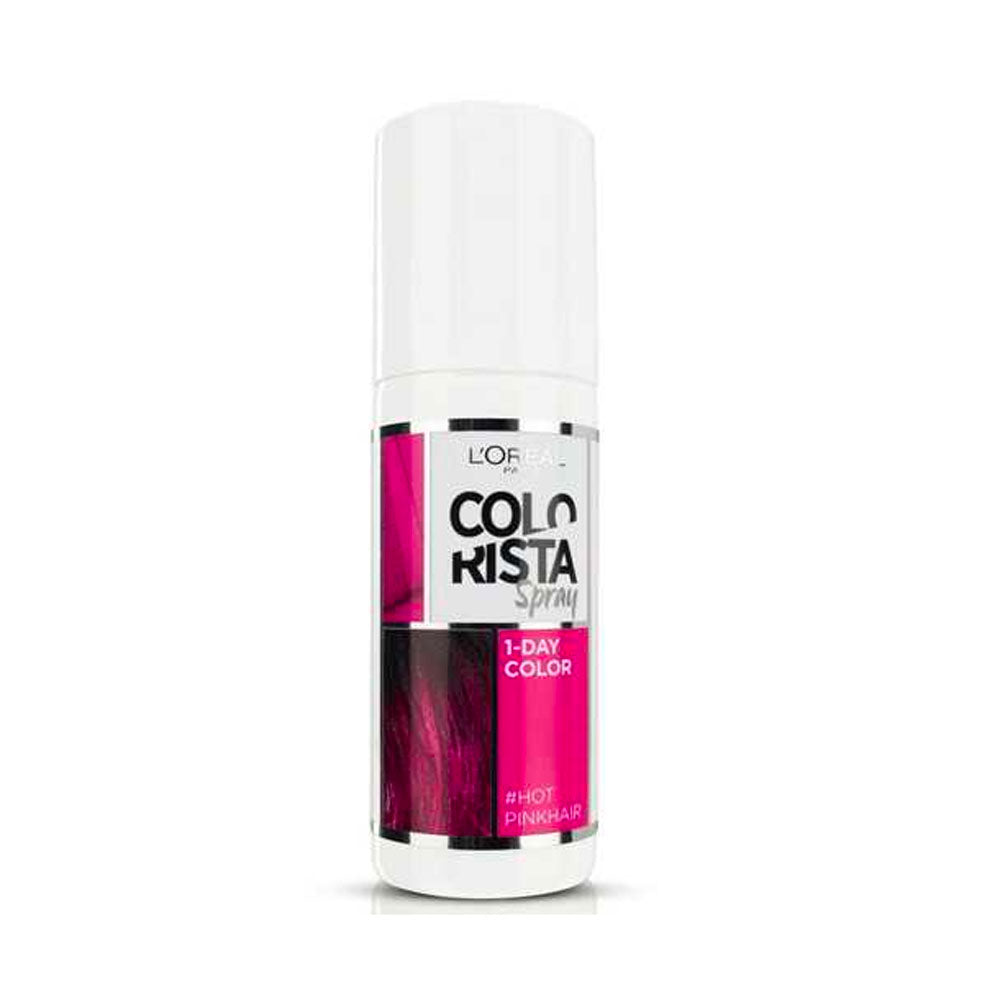 L'OREAL PARIS - COLORISTA SPRAY COLORE TEMPORANEO - HOT PINK - FUCSIA INTENSO - 75ML