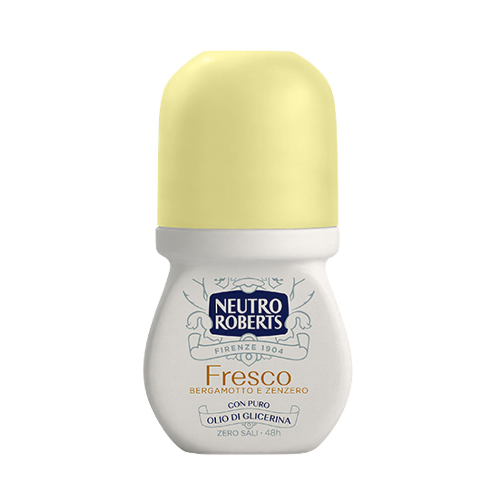 NEUTRO ROBERTS - DEODORANTE FRESCO ROLL-ON BERGAMOTTO E ZENZERO - 50ML
