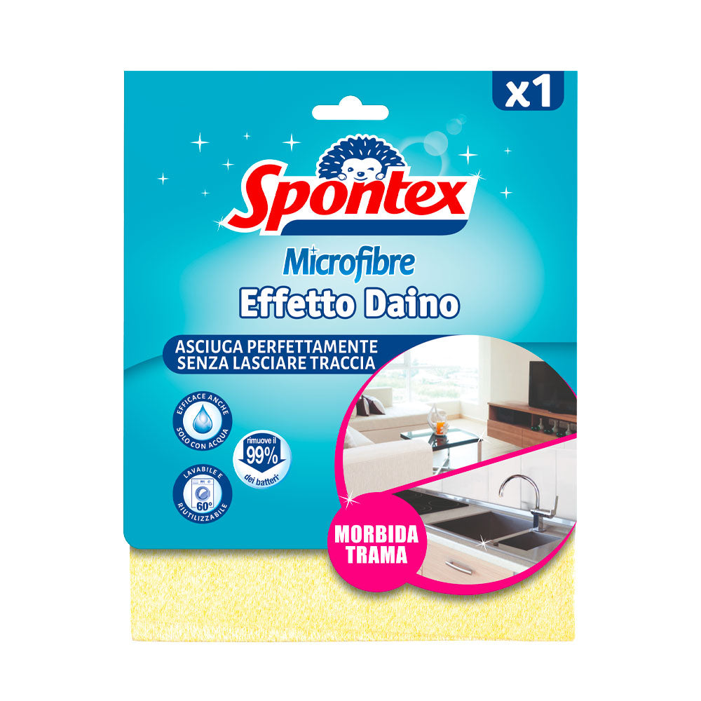 SPONTEX - PANNO MICROFIBRA EFFETTO DAINO