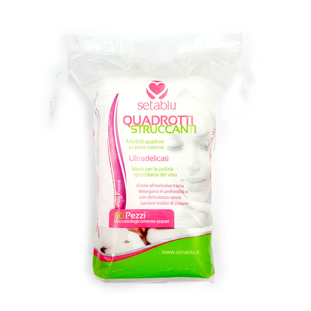 SETABLU - QUADROTTI STRUCCANTI - 50PZ