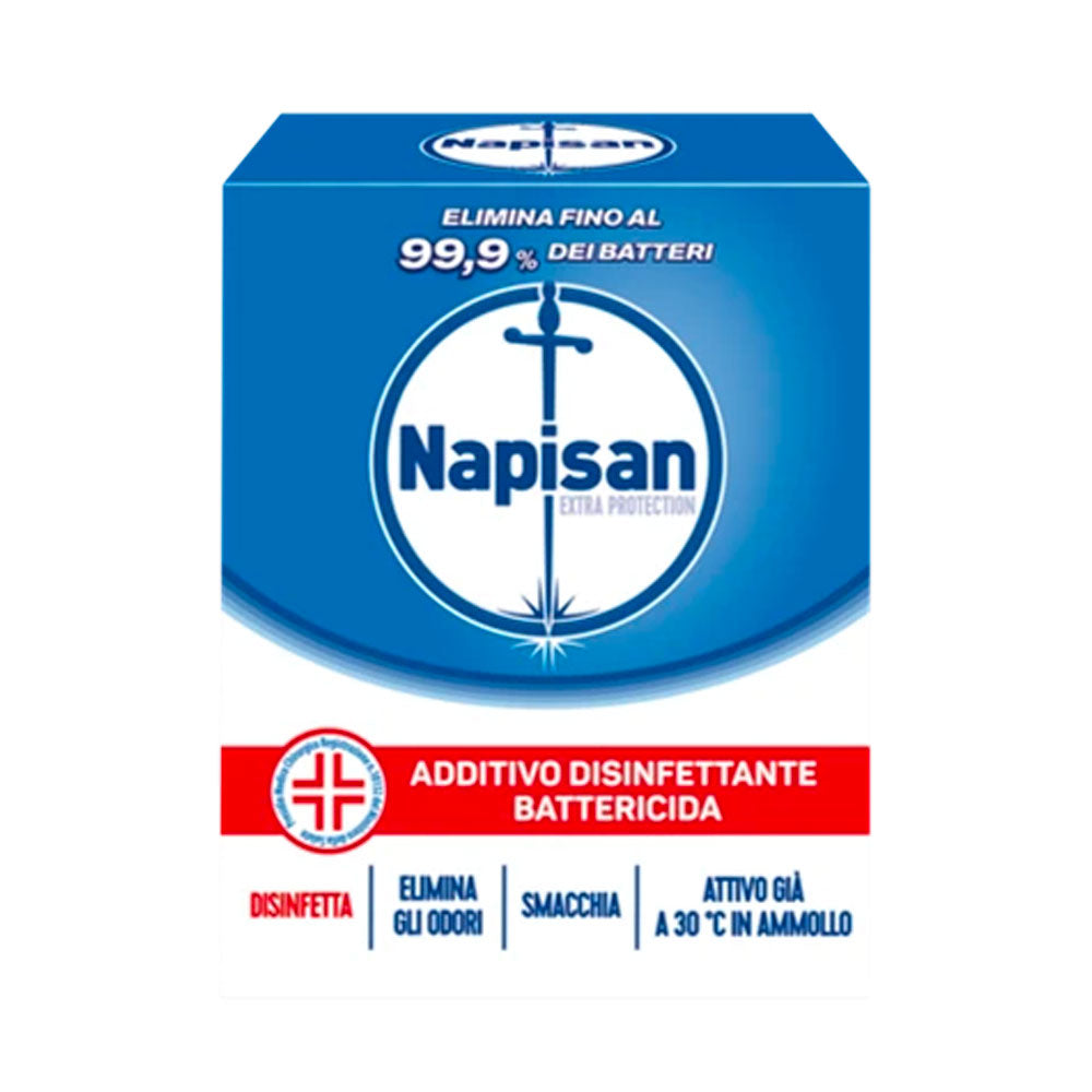 NAPISAN - EXTRA PROTECTION ADDITIVO DISINFETTANTE BATTERICIDA IN POLVERE - 500G