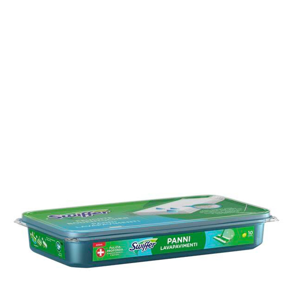 SWIFFER - WET PANNI UMIDI LAVAPAVIMENTI - 10 PZ