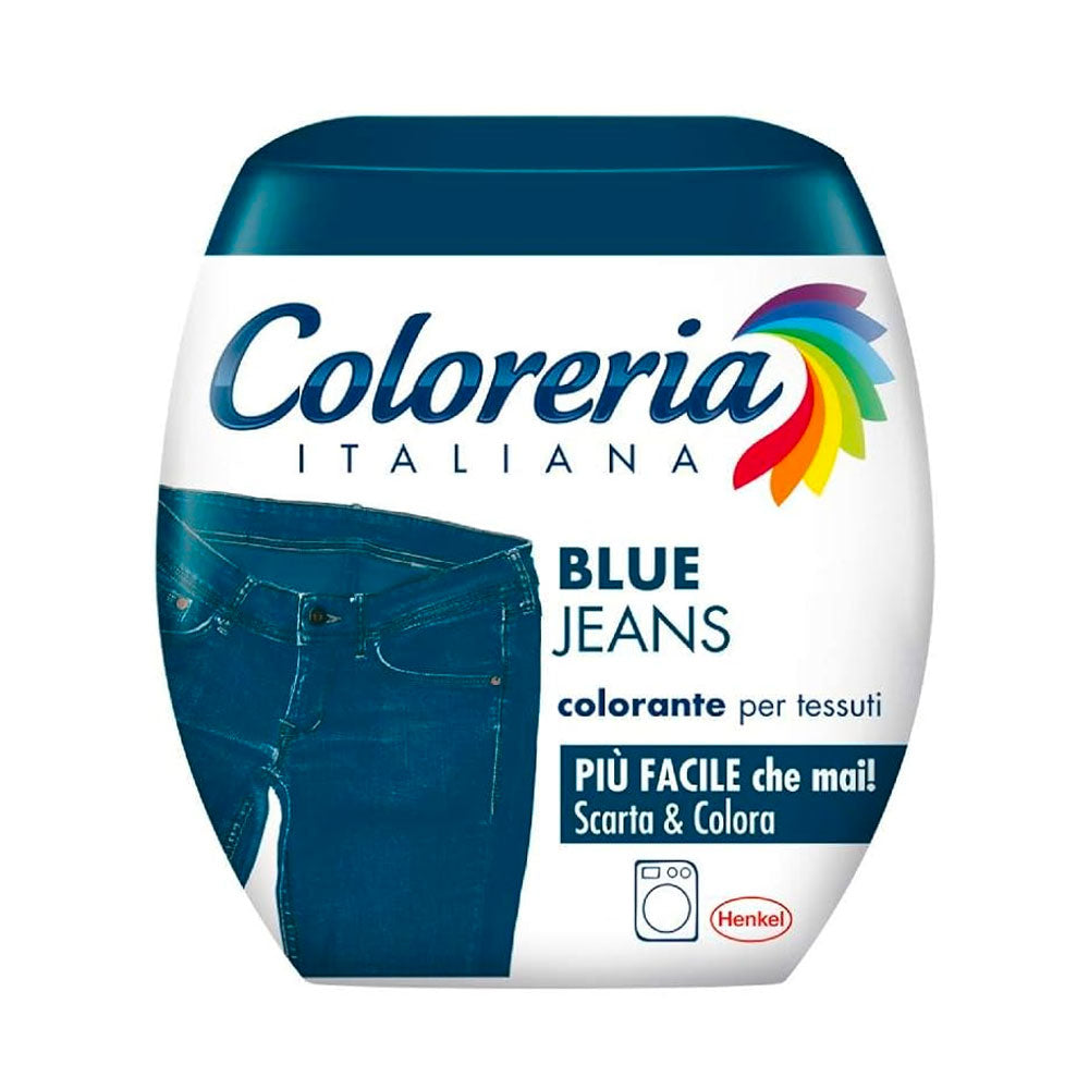 COLORERIA ITALIANA COLORANTE PER TESSUTI BLUE JEANS
