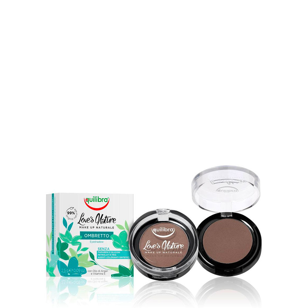 EQUILIBRA - LOVE'S NATURE OMBRETTO MAKE UP NATURALE MARRONE SCURO