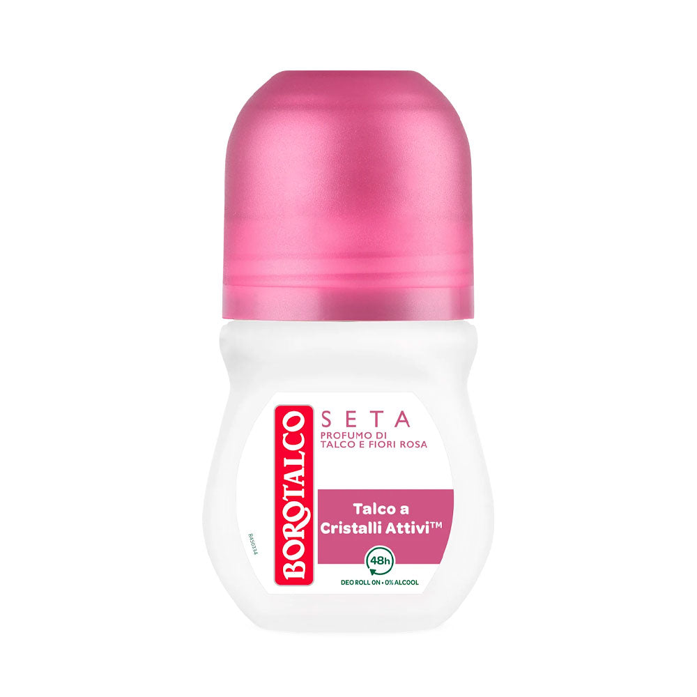 BOROTALCO - DEODORANTE ROLL ON 48H SETA 60ml